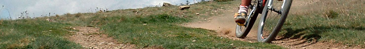 Bruno dans la descente de la course de Dorres - 2004